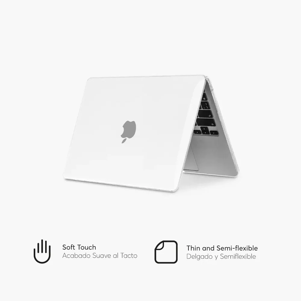 Hardcase NCO para MacBook Air 13.6 (M2, M3, M4, M5) - Transparente - Image 4