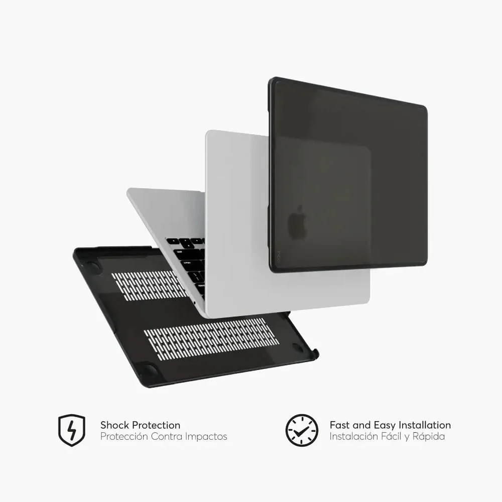 Hardcase NCO Shock para Macbook Air 13.6 (M2, M3, M4, M5) - Negro - Image 2
