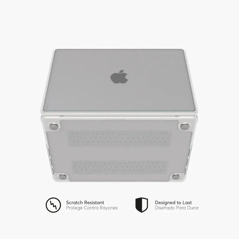 Hardcase NCO Shock para Macbook Air 13.6 (M2, M3, M4, M5) - Transparente - Image 3