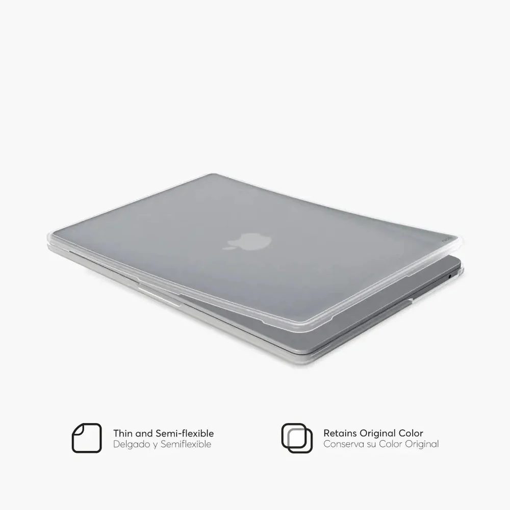 Hardcase NCO Shock para Macbook Air 13.6 (M2, M3, M4, M5) - Transparente - Image 4