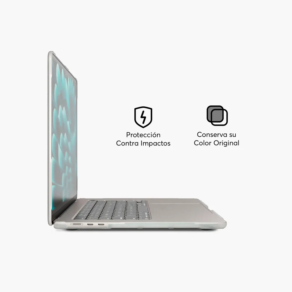 Hardcase Shock NCO para MacBook Air 15 (M2, M3, M4, M5) - Transparente - Image 4