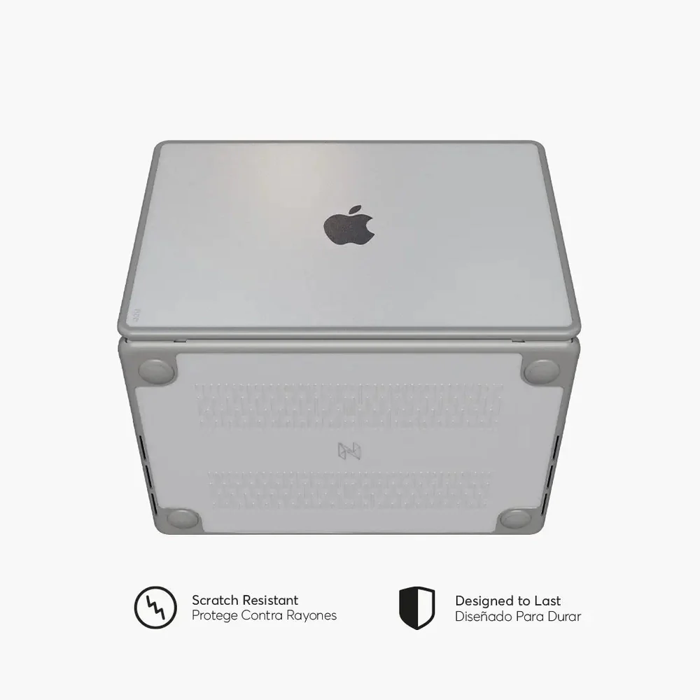 Hardcase Shock NCO para MacBook Pro 14 (M1, M2, M3, M4, M5) - Gris - Image 3