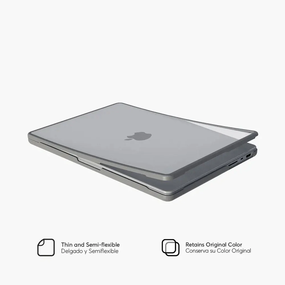 Hardcase Shock NCO para MacBook Pro 14 (M1, M2, M3, M4, M5) - Gris - Image 4