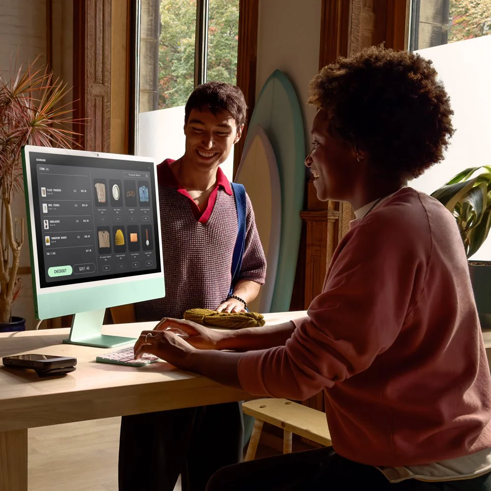 iMac con pantalla Retina 4,5K de 24 pulgadas: Chip M4 de Apple con CPU de 10 núcleos y GPU de 10 núcleos, 512 GB SSD - Plata - Image 8