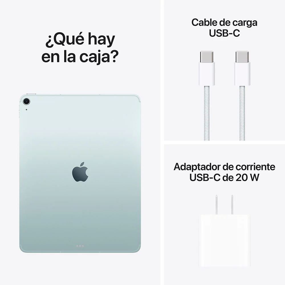 iPad Air de 11 pulgadas Wi-Fi + Cellular 128 GB - Azul (M3) - Image 10