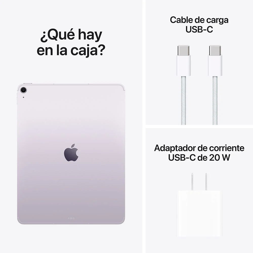iPad Air de 11 pulgadas Wi-Fi + Cellular 256 GB - Morado (M3) - Image 10