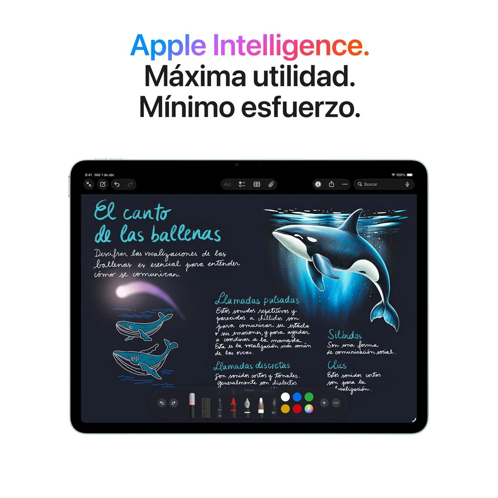iPad Air de 11 pulgadas Wi-Fi + Cellular 256 GB - Blanco estelar (M4) - Image 5