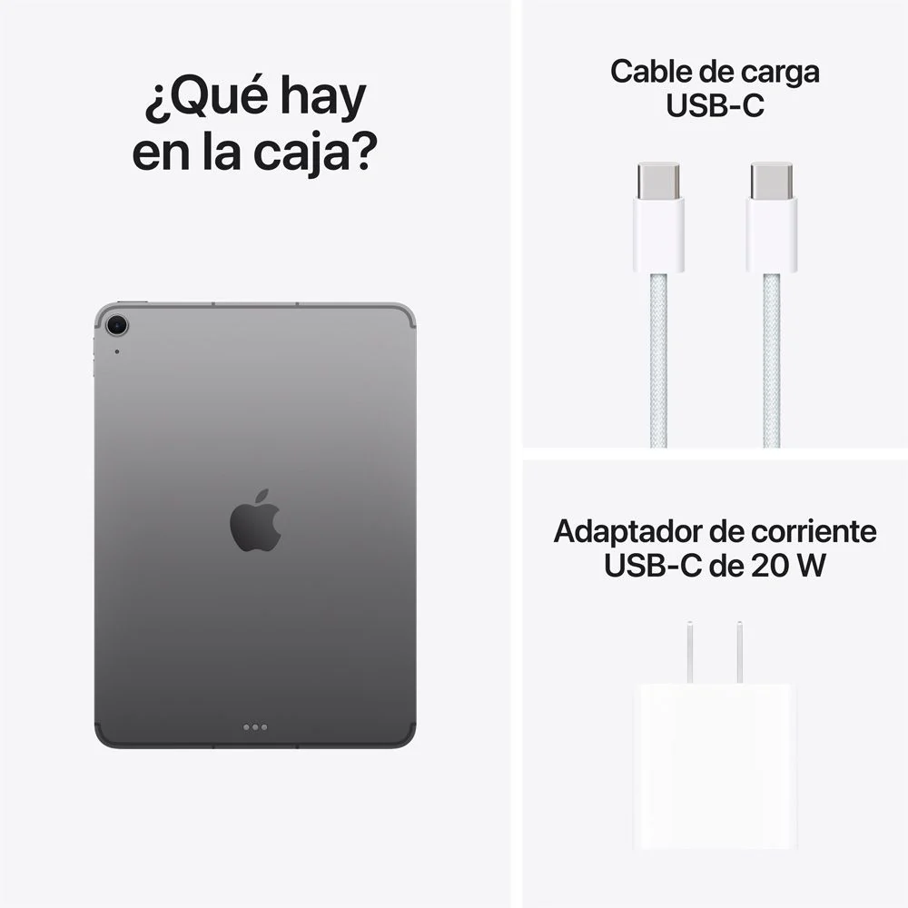 iPad Air de 11 pulgadas Wi-Fi + Cellular 1 TB - Gris espacial (M4) - Image 10