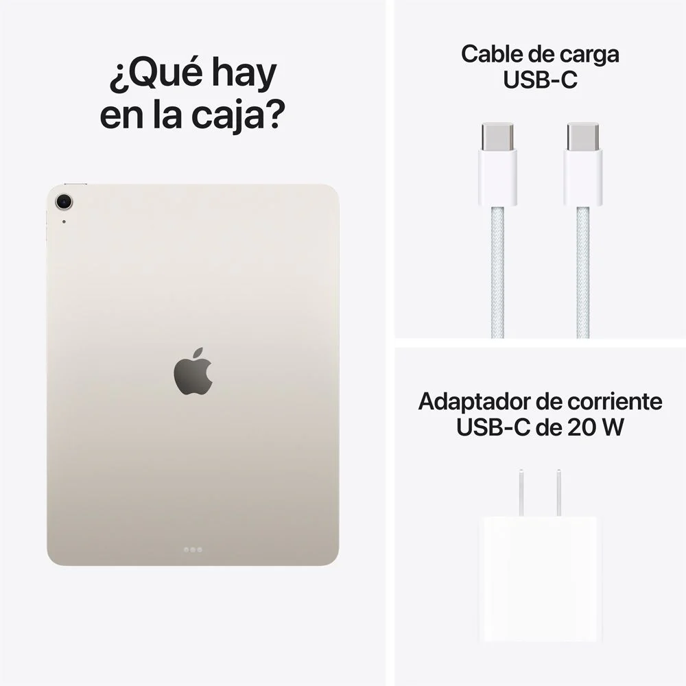 iPad Air de 13 pulgadas Wi-Fi 256 GB - Blanco estelar (M4) - Image 10