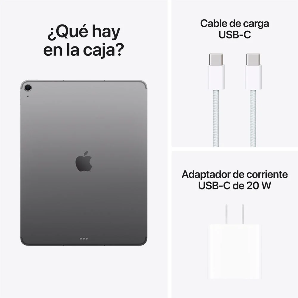 iPad Air de 13 pulgadas Wi-Fi + Cellular 1 TB - Gris espacial (M4) - Image 10