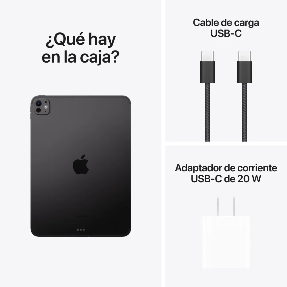 iPad Pro de 11 pulgadas Wi-Fi + Cellular 512 GB Vidrio estándar - Negro espacial (M4) - Image 10