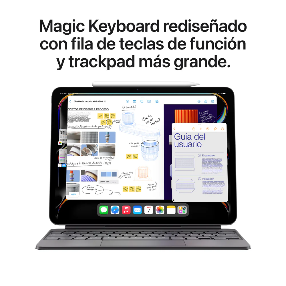 iPad Pro de 11 pulgadas Wi-Fi + Cellular 512 GB Vidrio estándar - Negro espacial (M4) - Image 8