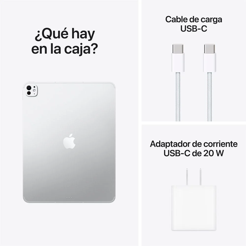 iPad Pro de 13 pulgadas Wi-Fi + Cellular 512 GB Vidrio estándar - Color plata (M5) - Image 9