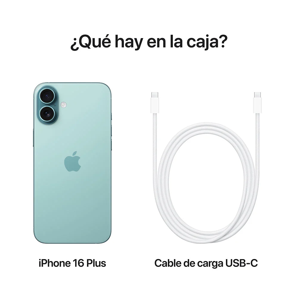 iPhone 16 Plus 128 GB Verde azulado - Image 10