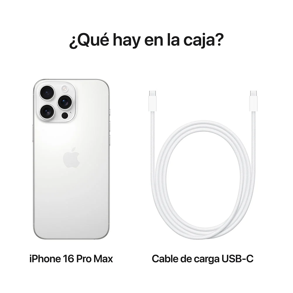 iPhone 16 Pro Max 512 GB Titanio blanco - Image 10