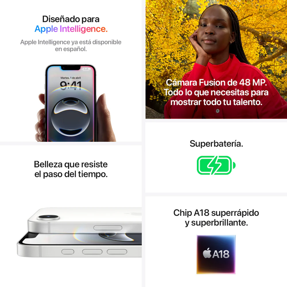 iPhone 16e 128 GB Blanco - Image 7