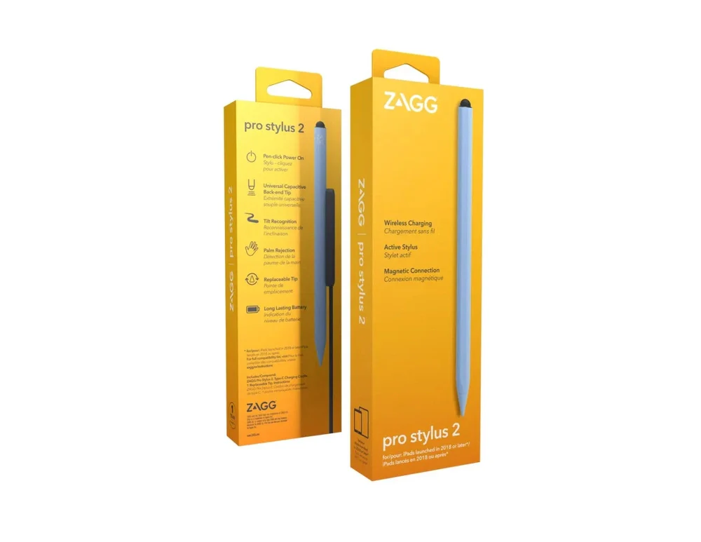 Lapiz Óptico ZAGG Pro Stylus 2 con punta - Azul - Image 9