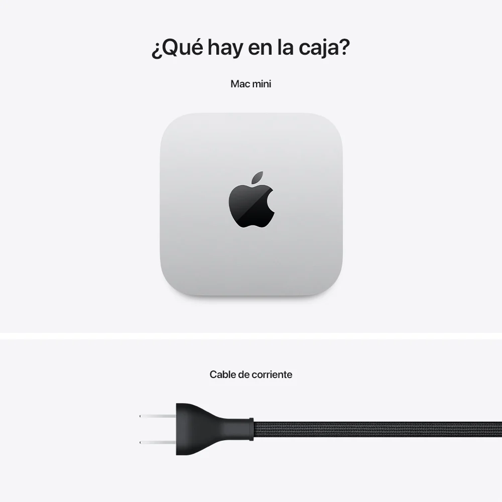 Mac mini: Chip M4 Pro de Apple con CPU de 12 núcleos y GPU de 16 núcleos, 512 GB SSD - Plata - Image 8