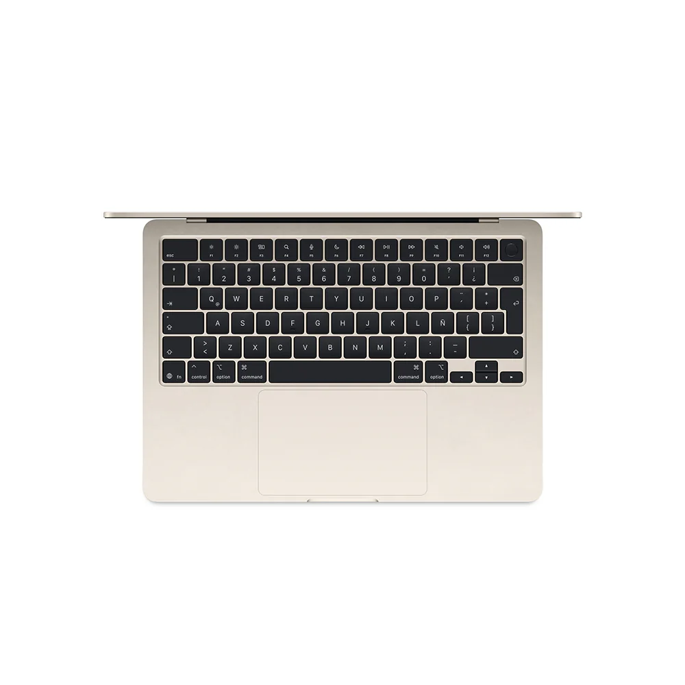 MacBook Air de 13 pulgadas: Chip M4 de Apple con CPU de 10 núcleos y GPU de 10 núcleos, 512 GB SSD - Blanco estrella - Image 2