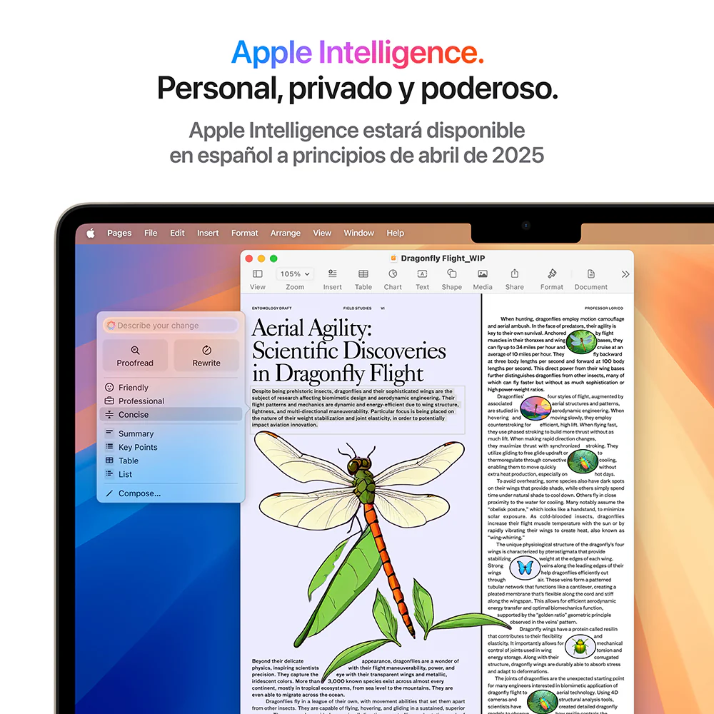 MacBook Air de 13 pulgadas: Chip M4 de Apple con CPU de 10 núcleos y GPU de 10 núcleos, 512 GB SSD - Blanco estrella - Image 6
