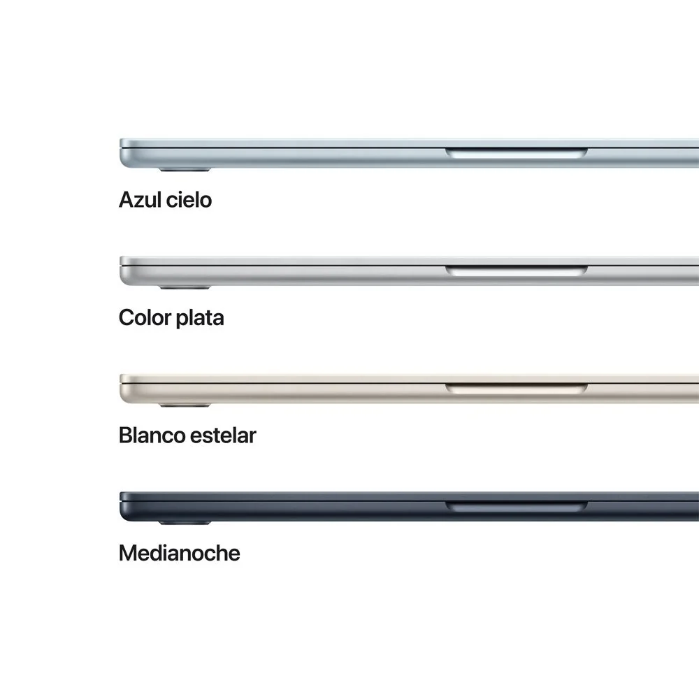 MacBook Air de 13 pulgadas: Chip M5 de Apple con CPU de 10 núcleos y GPU de 8 núcleos, 512 GB SSD - Azul cielo - Image 3