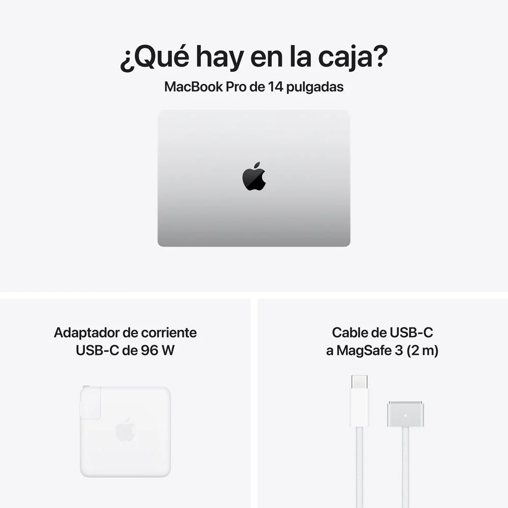 MacBook Pro de 14 pulgadas: Chip M5 Max de Apple con CPU de 18 núcleos y GPU de 32 núcleos, 2 TB SSD - Color plata - Image 9