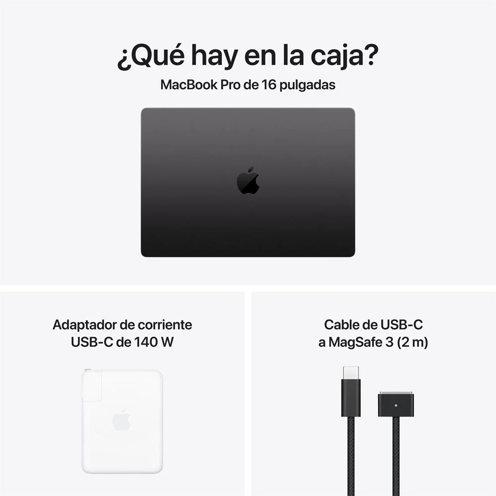 MacBook Pro de 16 pulgadas: Chip M5 Pro de Apple con CPU de 18 núcleos y GPU de 20 núcleos, 1 TB SSD - Negro espacial - Image 9