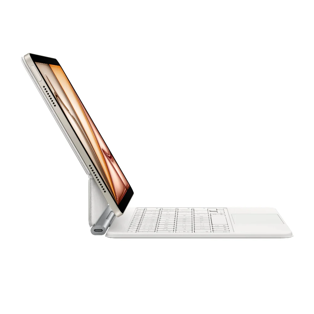 Magic Keyboard Apple para el iPad Air de 11 pulgadas (M3) – Español – Blanco - Image 4