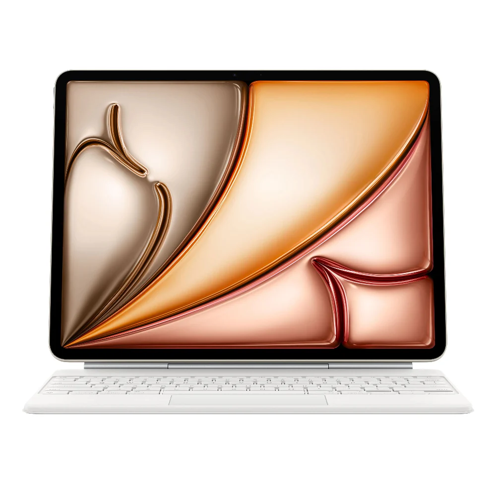 Magic Keyboard Apple para el iPad Air de 13 pulgadas (M3) – Español – Blanco