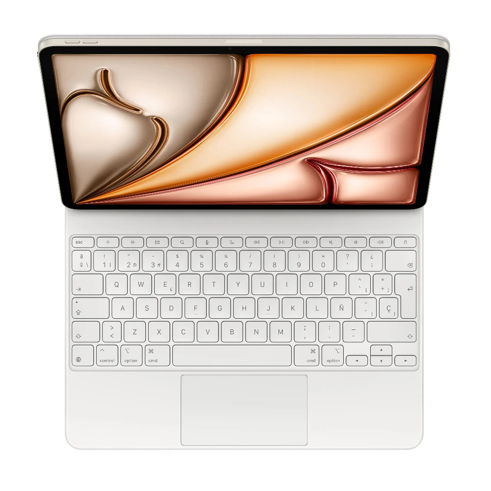 Magic Keyboard Apple para el iPad Air de 13 pulgadas (M3) – Español – Blanco - Image 2