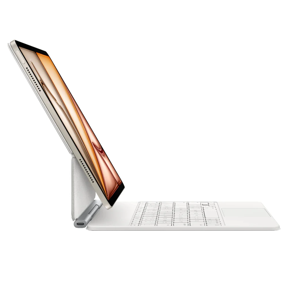 Magic Keyboard Apple para el iPad Air de 13 pulgadas (M3) – Español – Blanco - Image 4