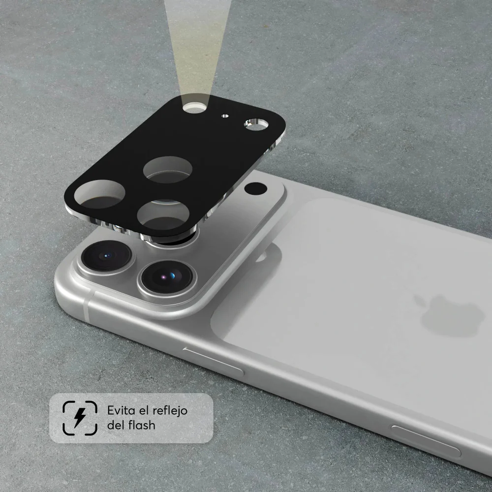 Protector de cámara NCO CamGuard Protection para iPhone 17 Pro Max - Negro - Image 4
