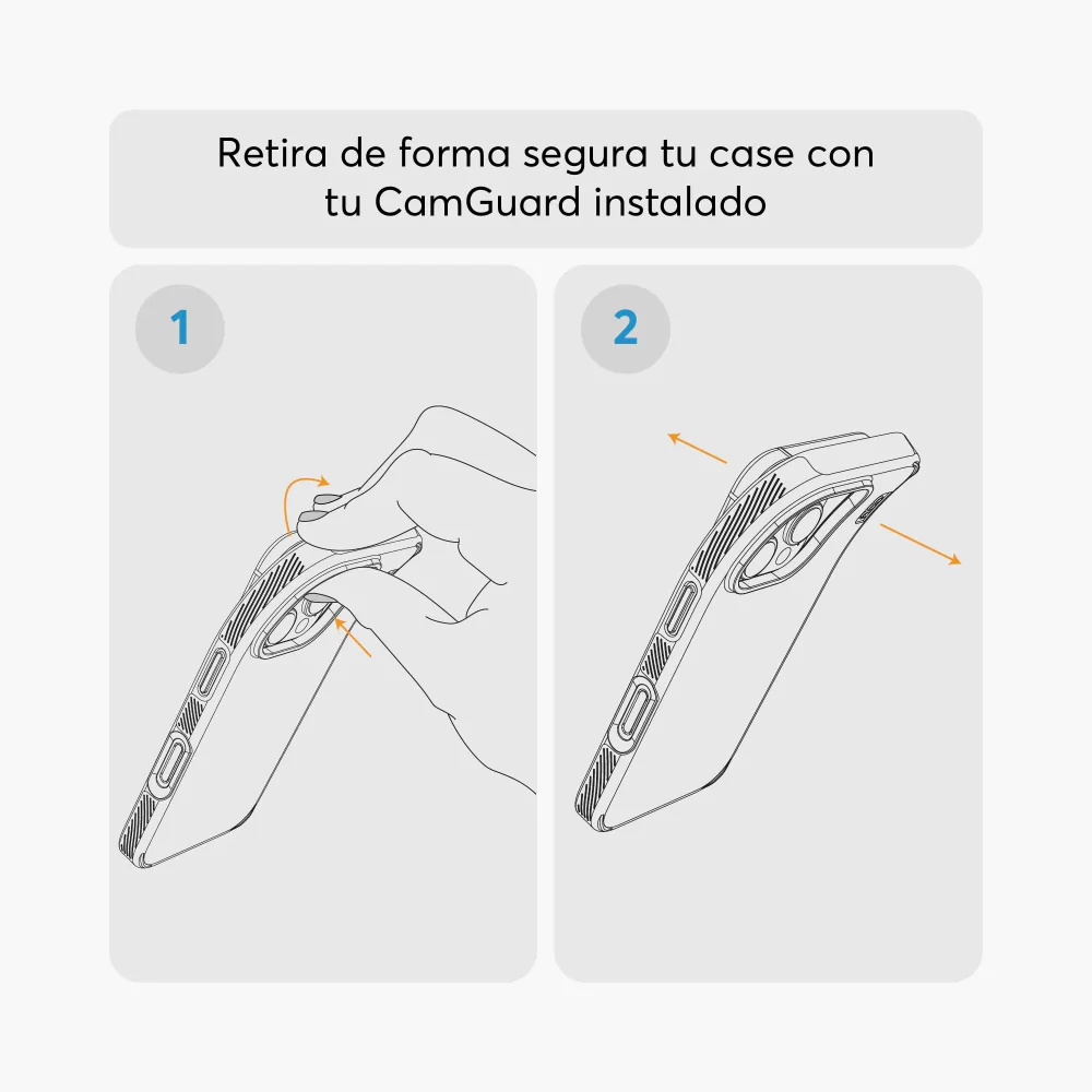 Protector de cámara NCO CamGuard Protection para iPhone 17 Pro - Negro - Image 6