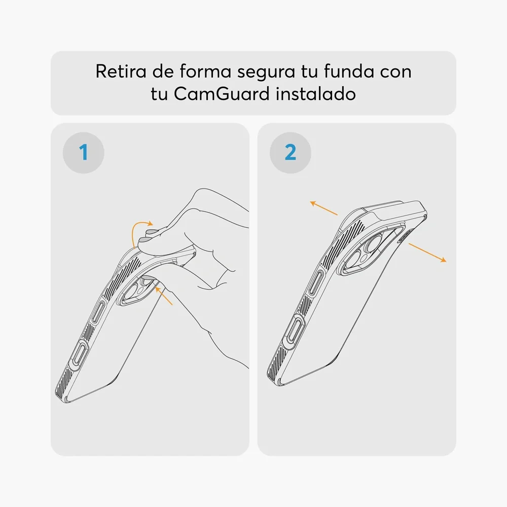 Protector de cámara NCO CamGuard Ring para iPhone 17 Pro - Transparente - Image 5