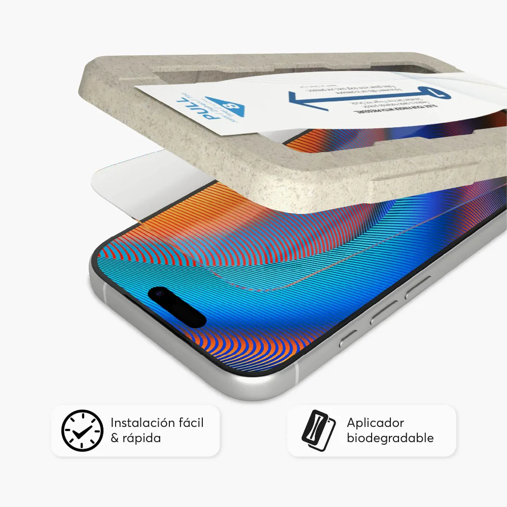 Protector de Pantalla NCO GlassGuard ion+ para iPhone 17 Pro Max - Transparente - Image 2
