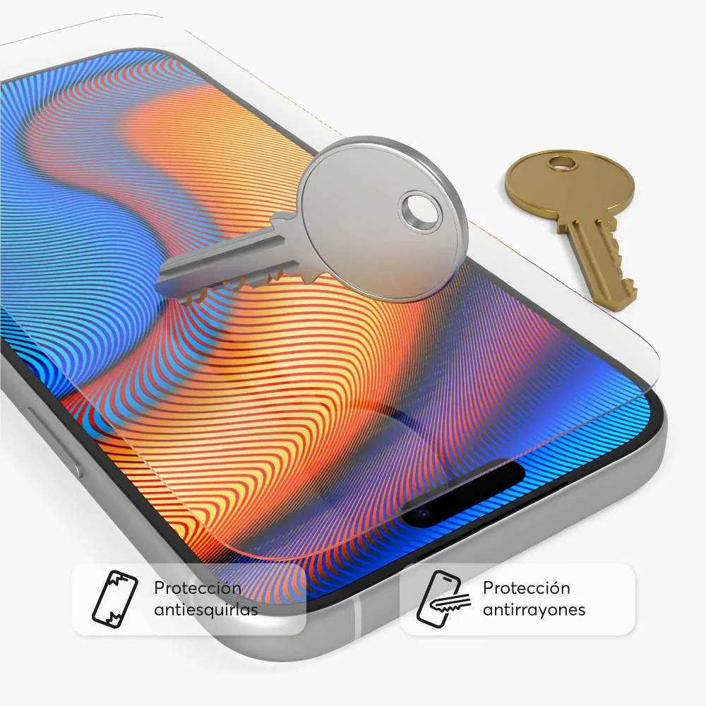 Protector de Pantalla NCO GlassGuard ion+ para iPhone 17 Pro Max - Transparente - Image 3