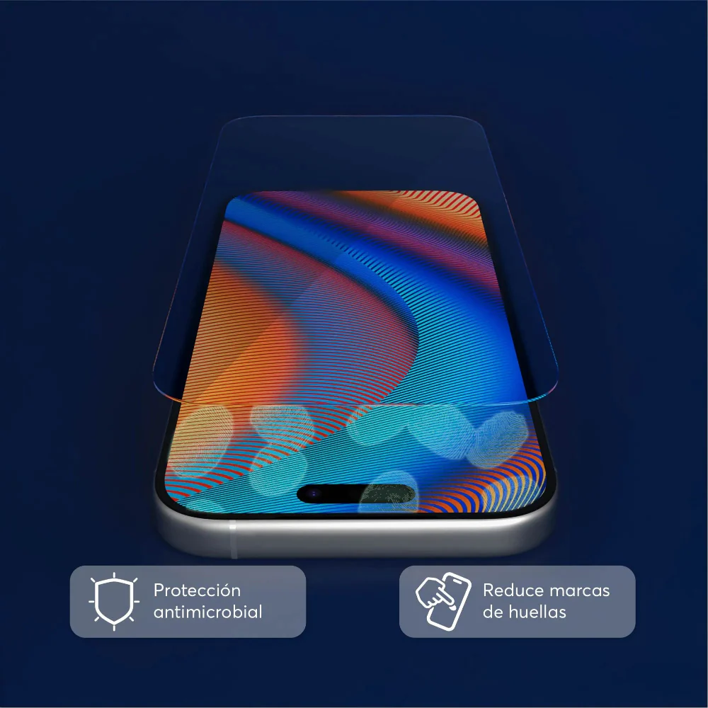 Protector de Pantalla NCO GlassGuard ion+ para iPhone 17 Pro - Transparente - Image 5