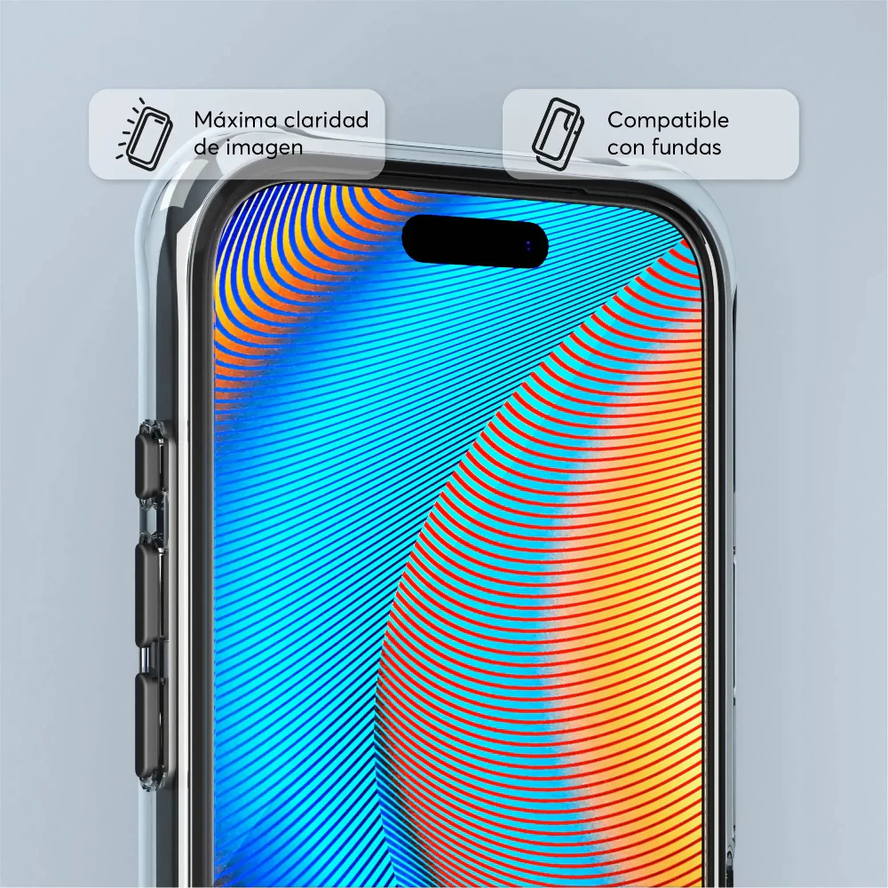 Protector de Pantalla NCO GlassGuard ion+ para iPhone 17 Pro - Transparente - Image 6