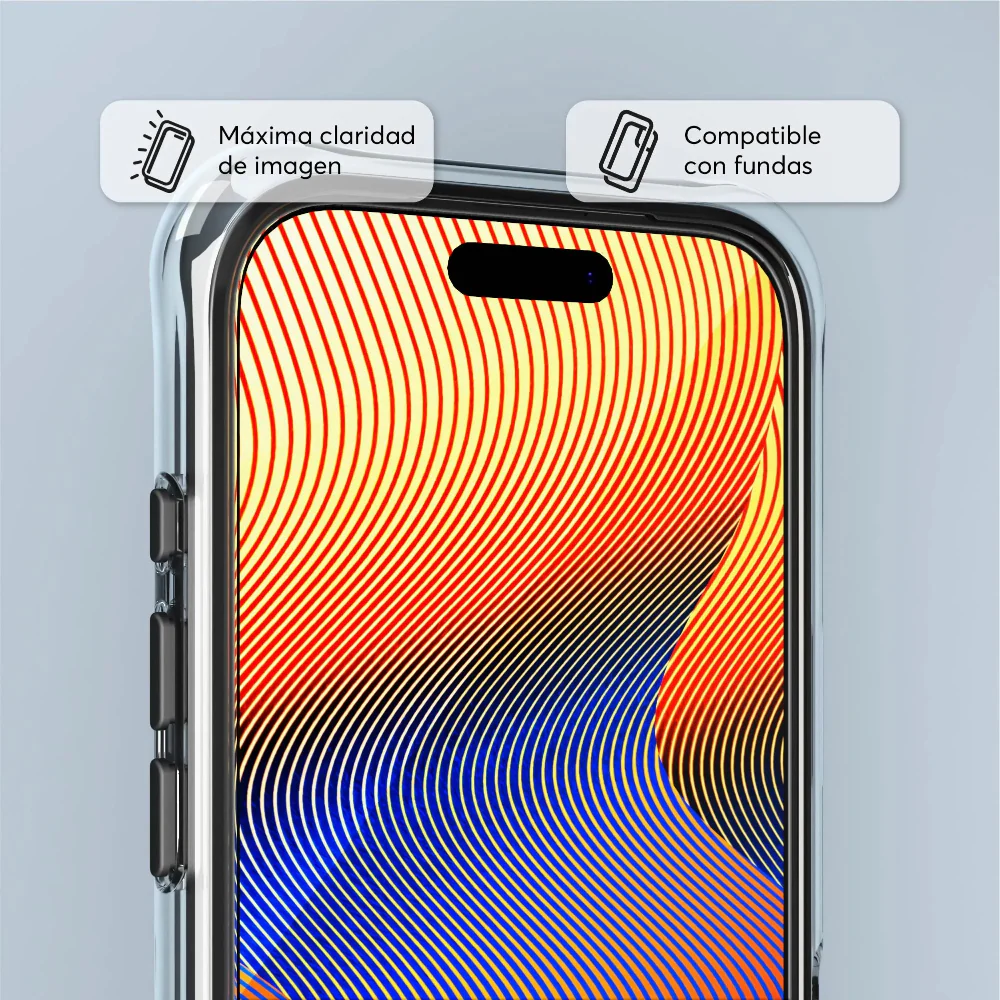 Protector de Pantalla NCO GlassGuard ion+ para iPhone 17 - Transparente - Image 6