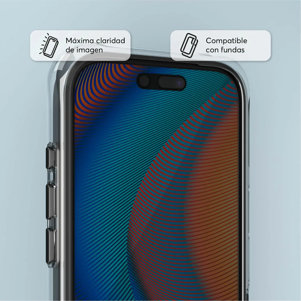 Protector de Pantalla NCO GlassGuard Privacy para iPhone 17 Pro - Negro - Image 5