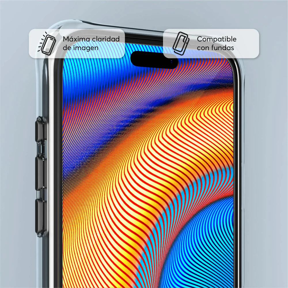 Protector de Pantalla NCO GlassGuard ShockProof para iPhone 17 Pro Max - Transparente - Image 6