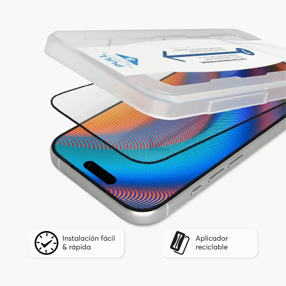 Protector de Pantalla NCO GlassGuard ShockProof para iPhone 17 Pro - Transparente - Image 2