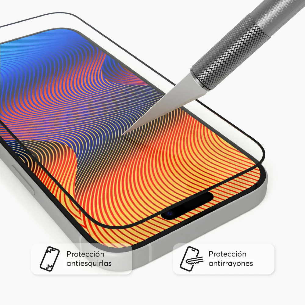 Protector de Pantalla NCO GlassGuard ShockProof para iPhone 17 - Transparente - Image 3