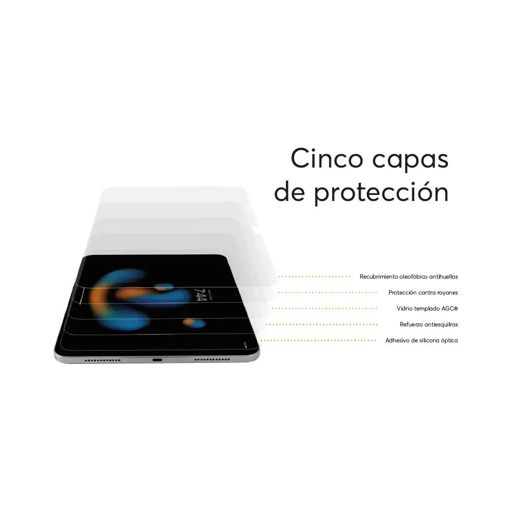 Protector de pantalla NCO GlassGuard para iPad 10ma Gen/ A16 - iPad Air 11 (M3,M4) - Image 2