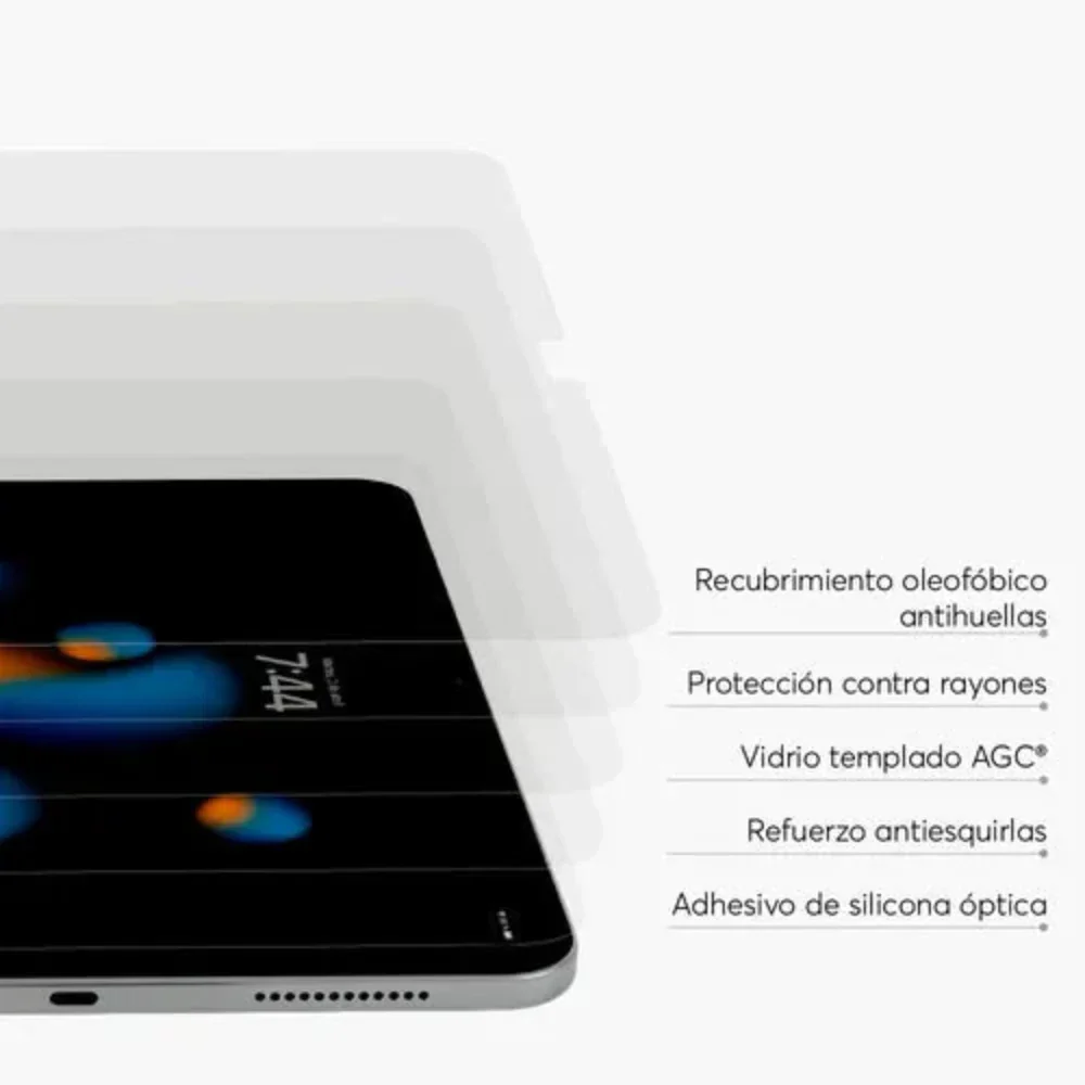 Protector de pantalla NCO GlassGuard para iPad Air 13 (M2, M3, M4) y Pro 13 (M4, M5) - Image 2