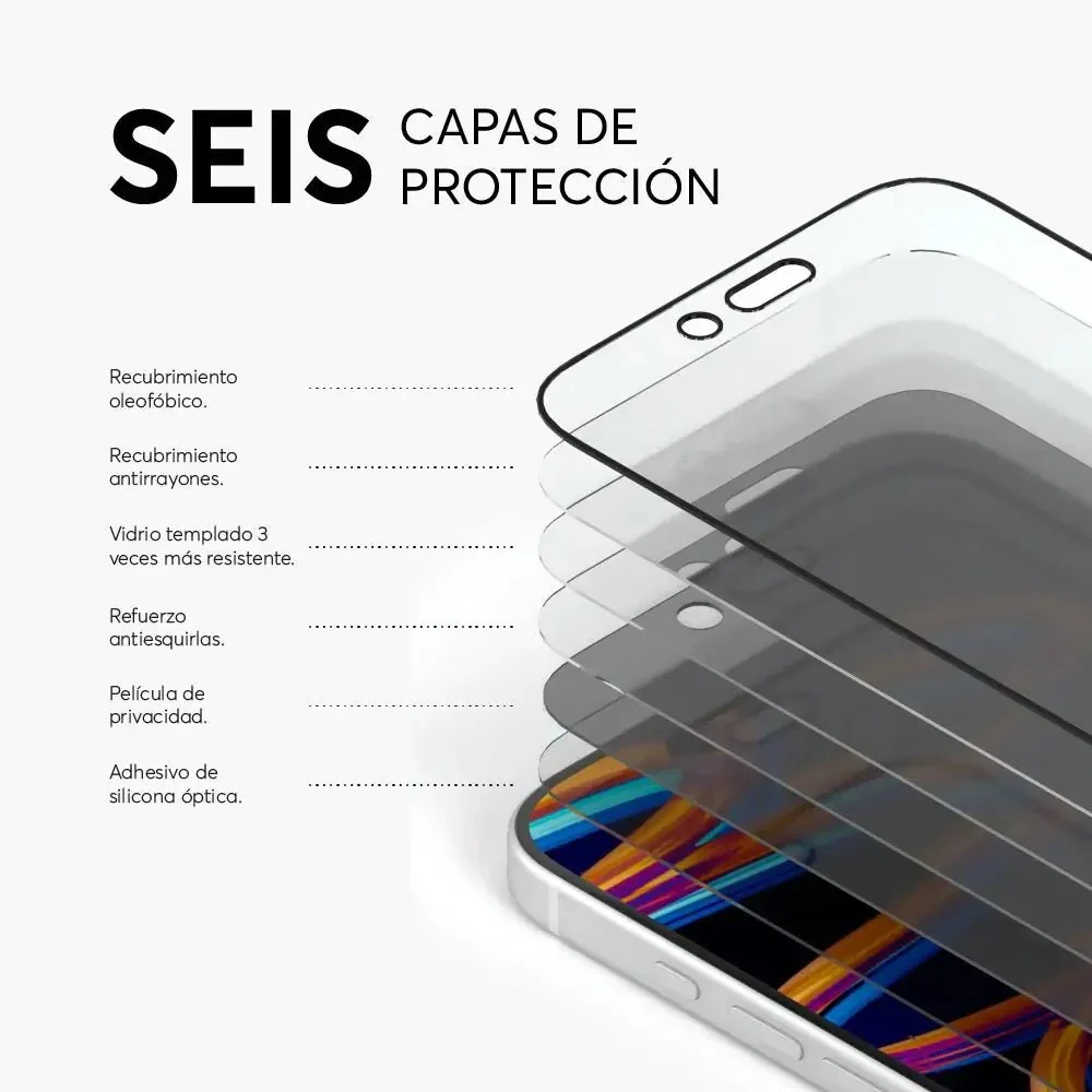 Protector de Pantalla NCO privacidad para iPhone 16 Pro - Image 4