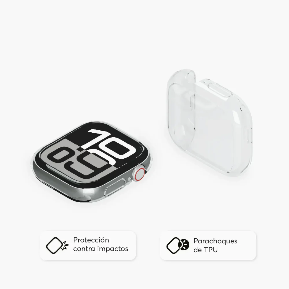 Protector de pantalla NCO SafeCase 360 Watch 42mm - Transparente - Image 2