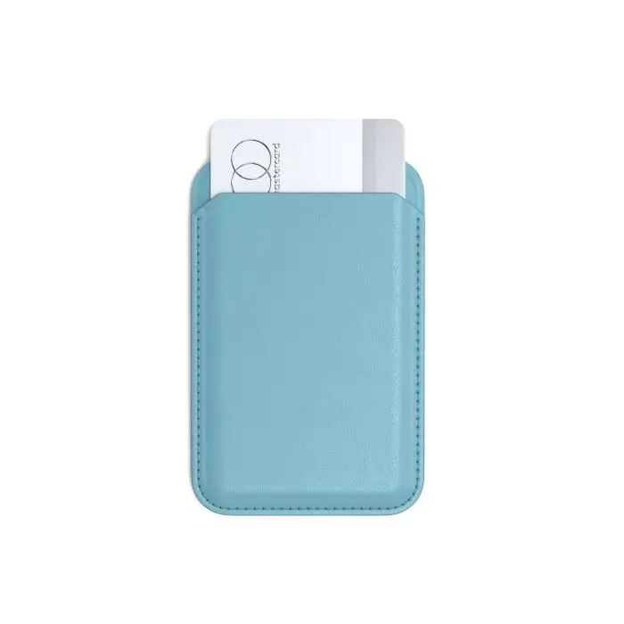 Tarjetero Magnético con Stand Satechi para iPhone - Celeste - Image 3