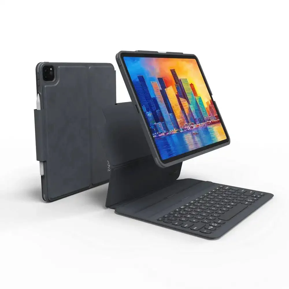 Case con teclado ZAGG Pro Keys para iPad Air 13 (M2, M3, M4) , iPad Pro 12.9 (3ra a 6ta Gen) - Negro - Image 4