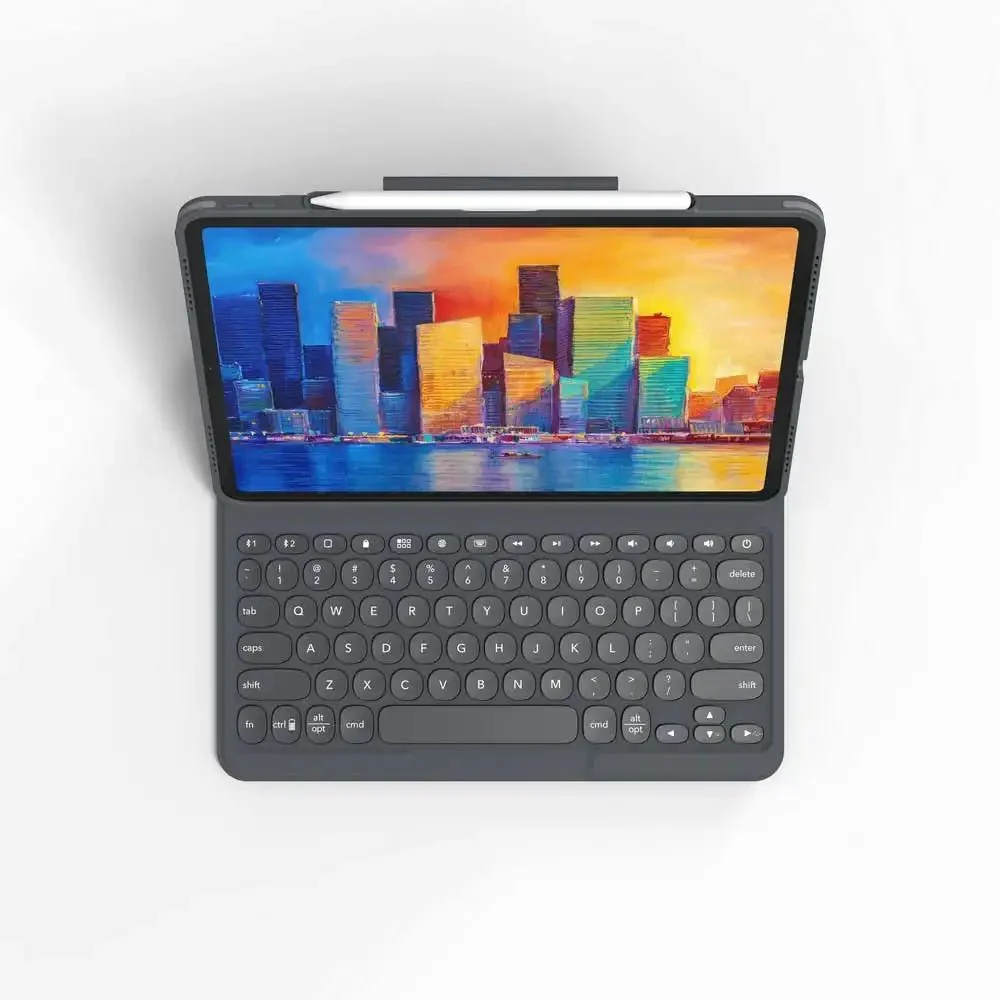 Case con teclado ZAGG Pro Keys para iPad Air 13 (M2, M3, M4) , iPad Pro 12.9 (3ra a 6ta Gen) - Negro - Image 5
